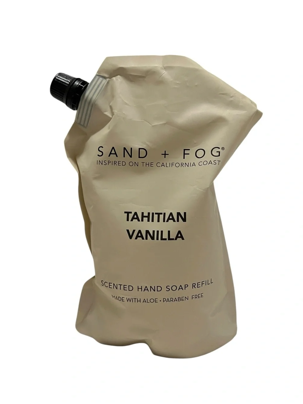 Sand + Fog Tahitian Vanilla Hand Soap Refill Pouch 34oz